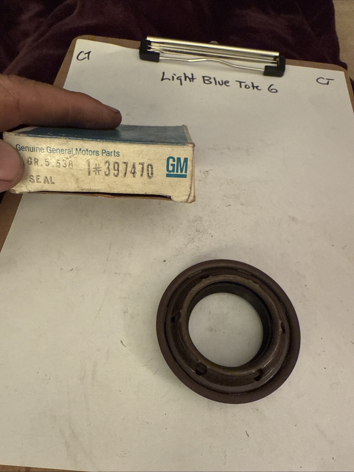 Gm Seal 397570 Nos OEM - Image 3