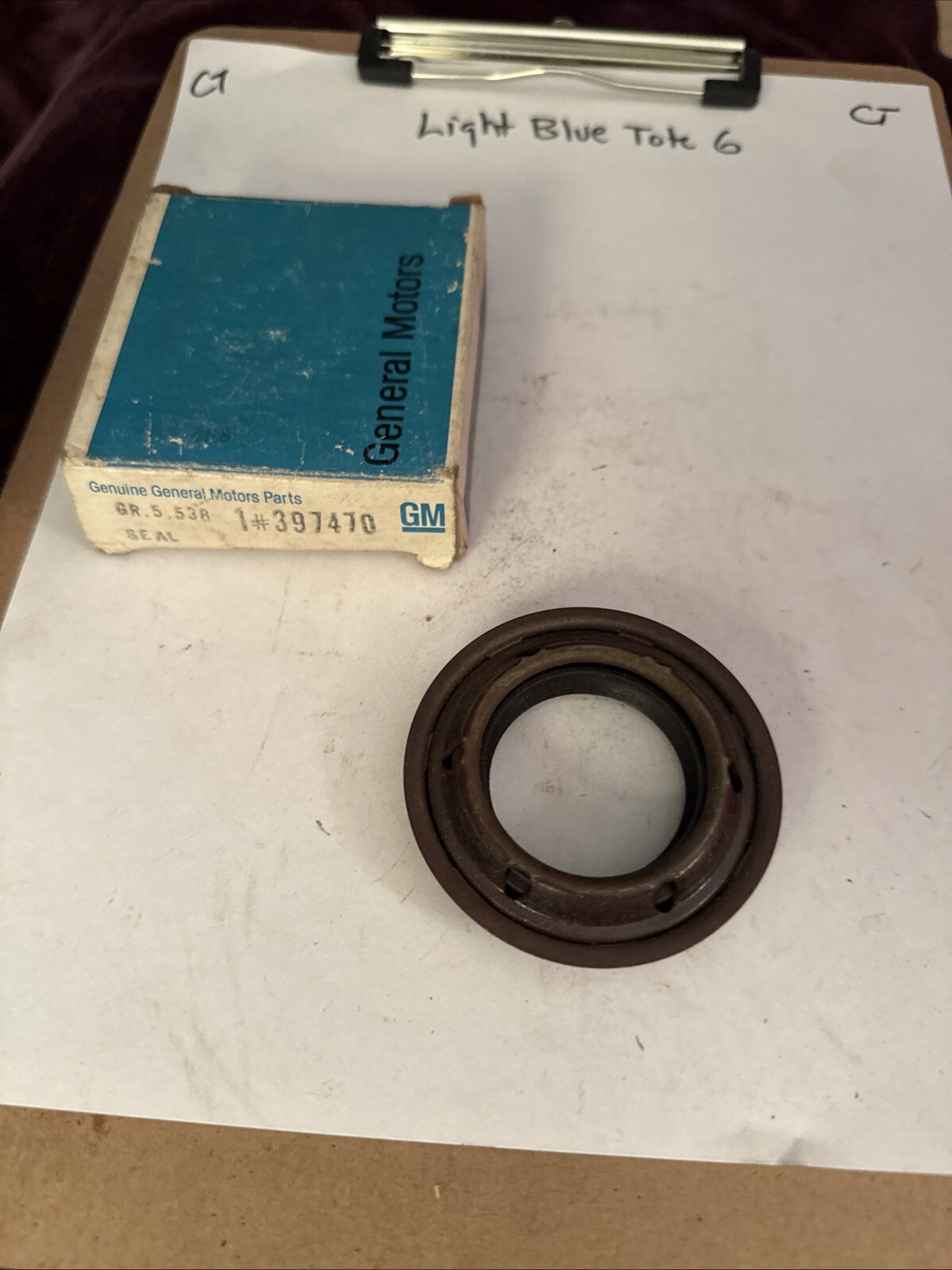 Gm Seal 397570 Nos OEM