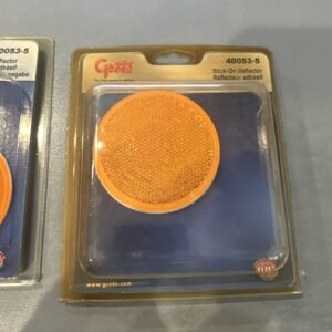 Grote 40053-5 3” Round Yellow Stick-On Reflector