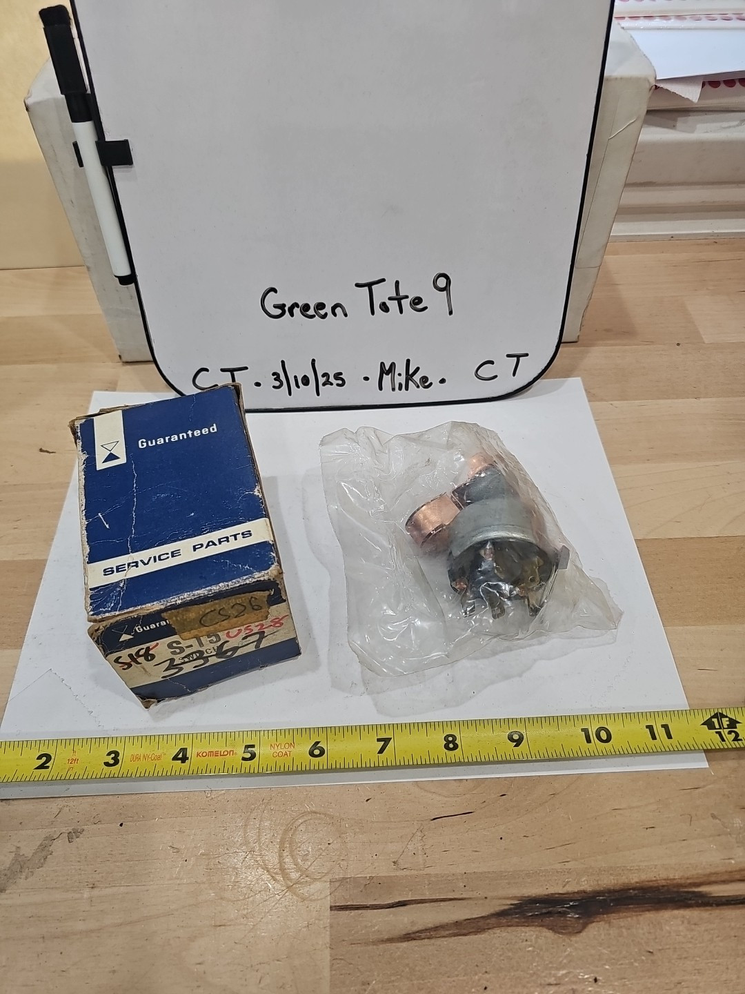 Guaranteed Parts S15 Ignition Switch fits Buick 1964 Chevrolet 1961-63