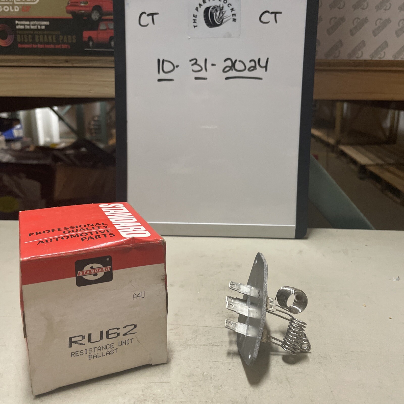 HVAC Blower Motor Resistor Standard RU-62