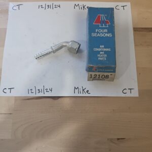 HVAC Heater Hose-AC Discharge Hose/Line Assy 4 Seasons 12108 NOS