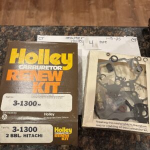 Holley 3-1300 Renew Kit 2BBL Hitachi