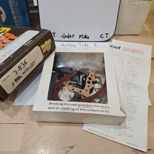 Holley Carburetor Renew Kit 3-836 For Holley 5200, 5210-C Carburetors