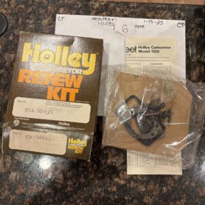 Holley Carburetor Renew Kit 85R-5042S Model 1920
