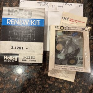 Holley Renew Kit 3-1281 Carburetor Model 740 Ford Motorcraft