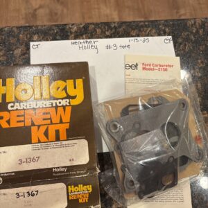 Holley Renew Kit 3-1367 Ford Carburetor Model 2150