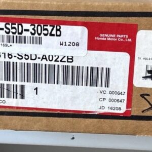 Honda 04816-S5D-305ZB BUCKLE SET *YR169L*