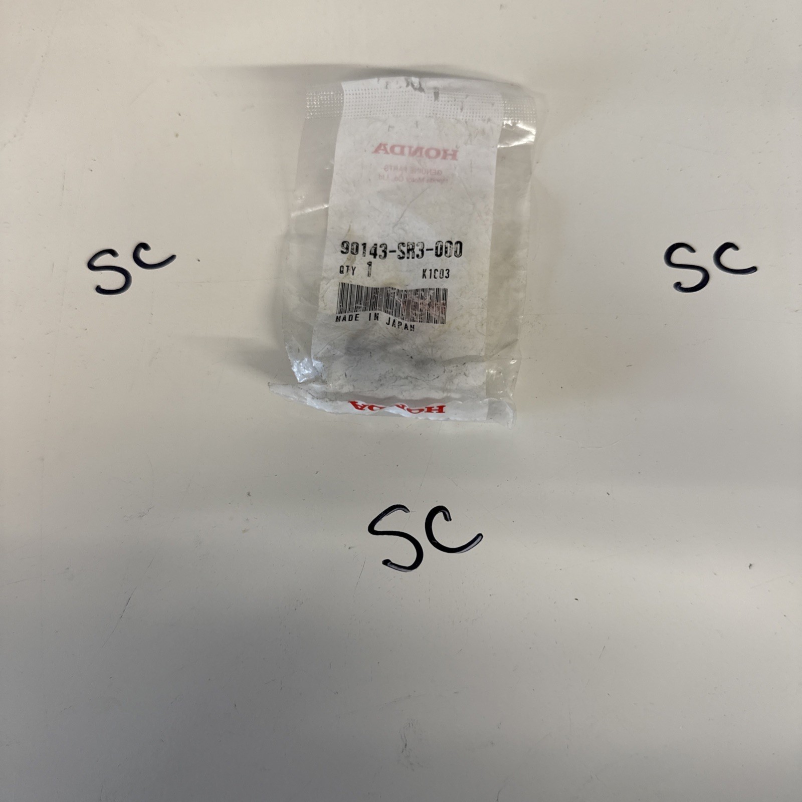 Honda 90143-SR3-000 Bolt-Washer (10X22) 1988-2017 Honda