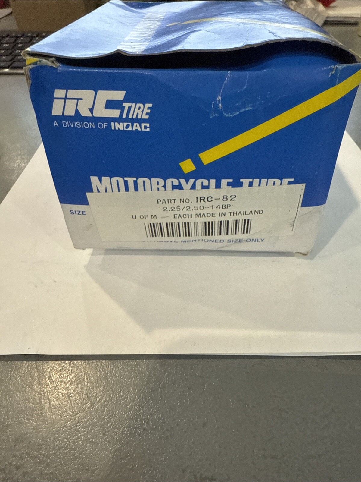 IRC Motorcycle Tire Tube IRC-82