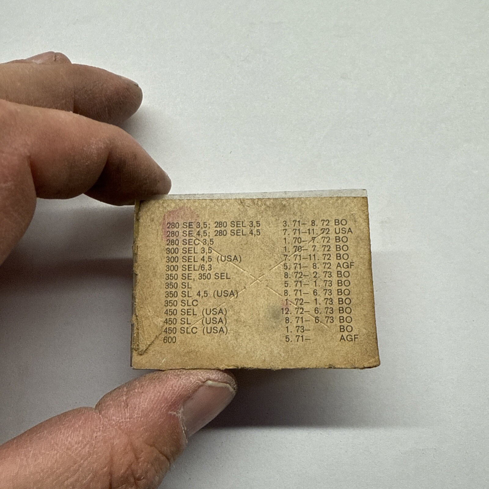 Ignition Contact Points Set 300 350 450 Mercedes Bosch 1237013142 EXPNO-01057 - Image 4