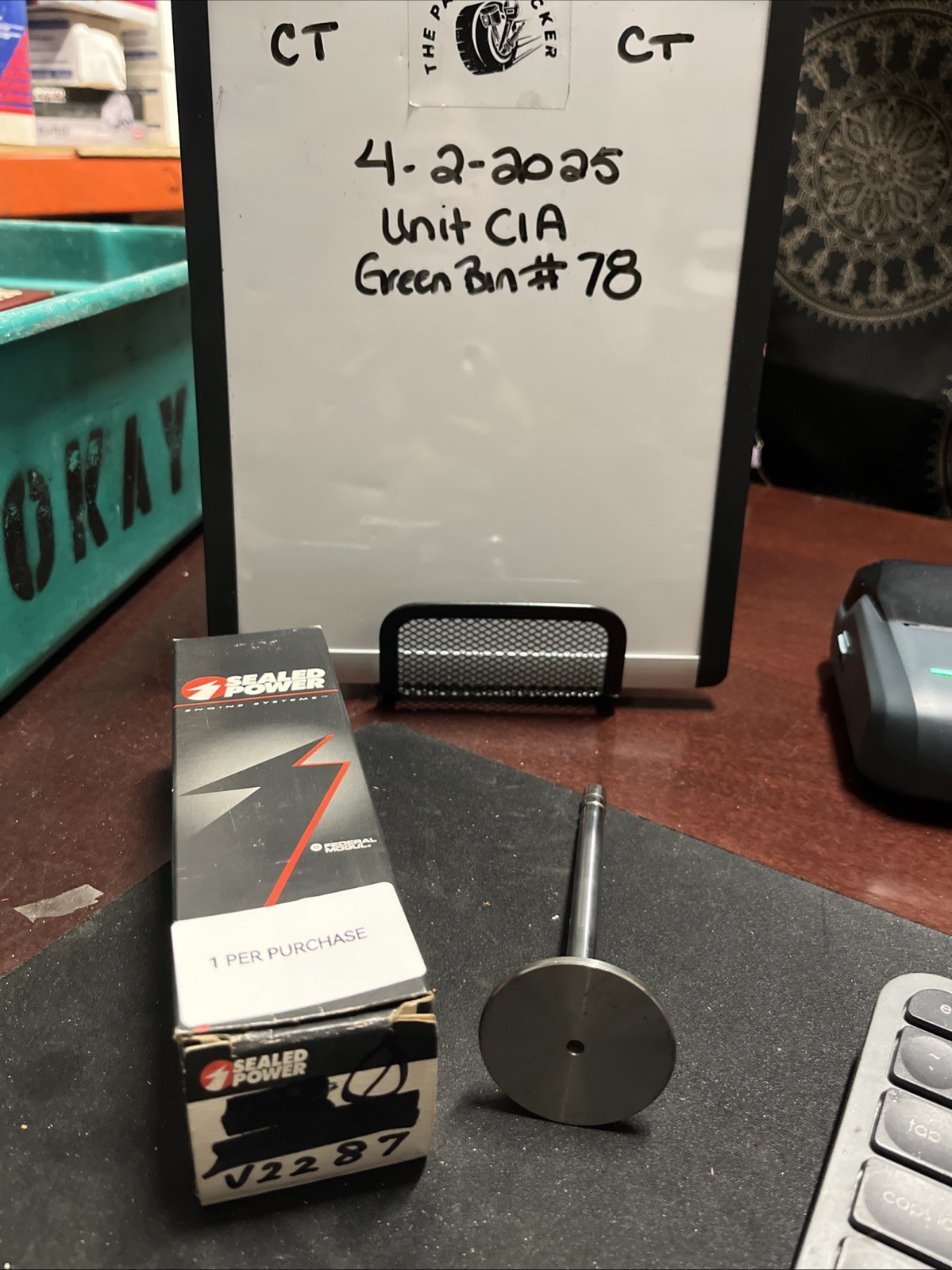 Intake Valve Sealed Power V2287 1 Per Purchase