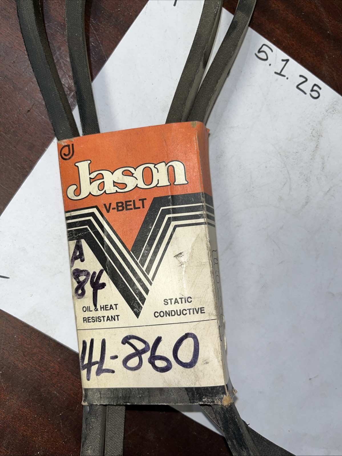 Jason V Belt 4L860 - Image 3