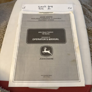 John Deere LA100 LA110 LA120 LA130 LA140 Tractor Owner Operator Manual OMGX22464