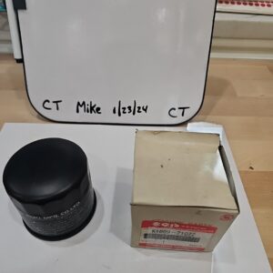K1609-71072 GENUINE SUZUKI OIL FILTER NEW NOS
