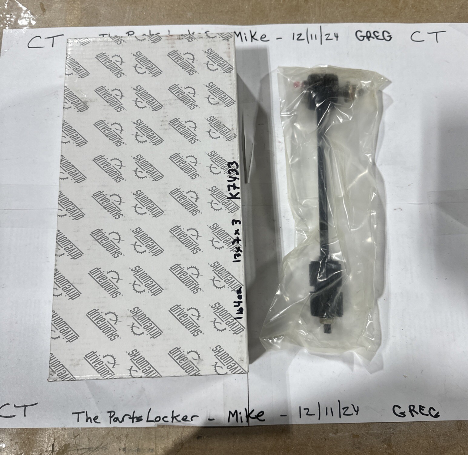 K7433 DriveWorks / Carquest Stabilizer Bar Link for REAR xref. QuickSteer K7433