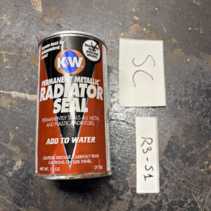 K&W Permanent Metallic Radiator Seal 11oz Can