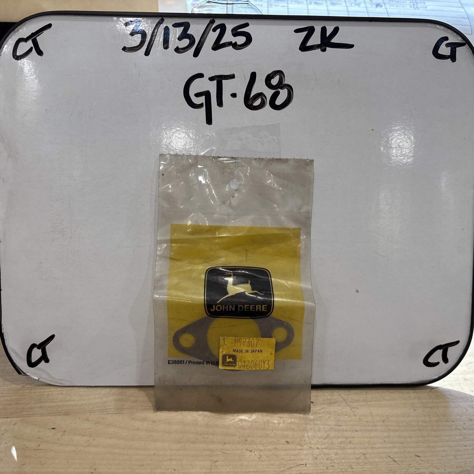 M97307 Genuine OEM John Deere GASKET