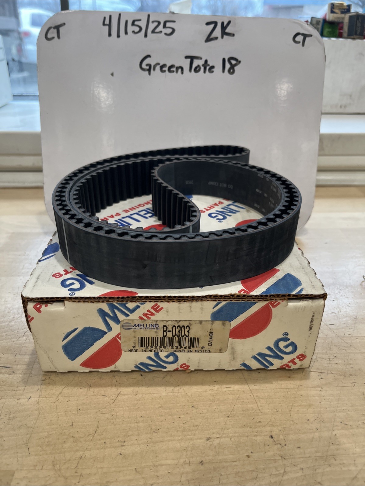 Melling Engine Timing Belt B-0303 - Image 3