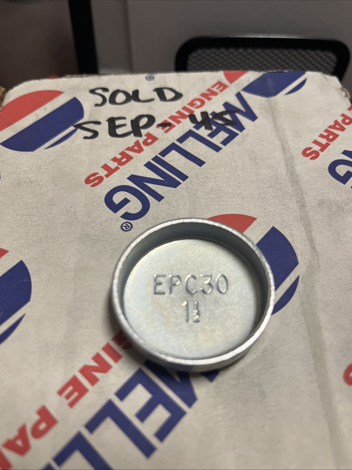 Melling MPC-30 Steel 1-1/2" Deep Cup Expansion Freeze Out Block Plugs - Image 3