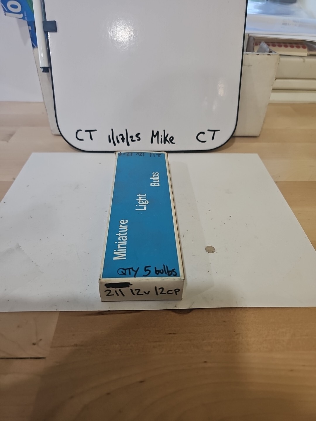 Miniature Bulbs #211 12V 12CP One Box Of 5 Bulbs New* Box Opened* - Image 4