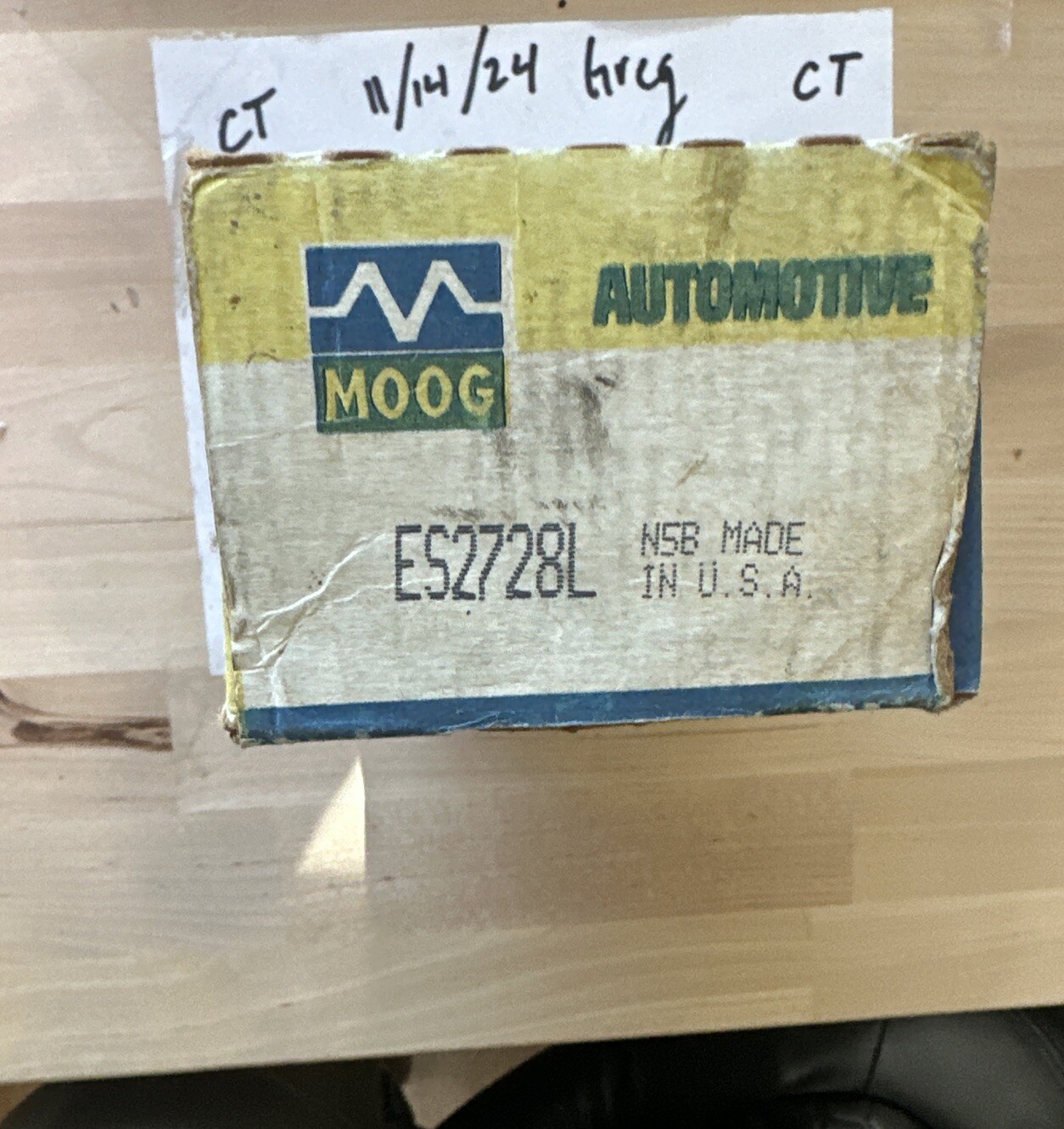 🔥Moog ES2728L Front Left Outer Tie Rod End For 1985-1994 Ford F-250 4WD 4x4🔥