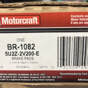 Motorcraft BR-1082 / Ford 5U2Z-2V200-E Kit - Brake Shoe And Lining