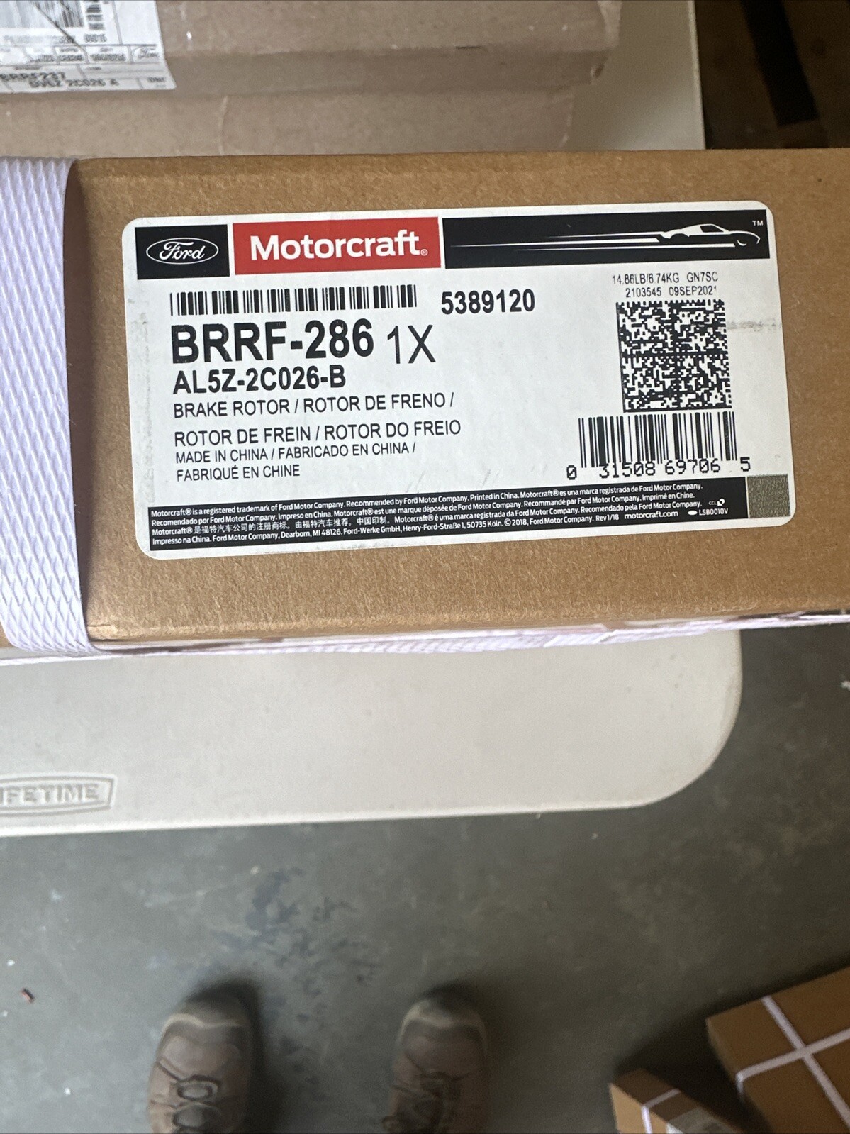 Motorcraft BRRF286