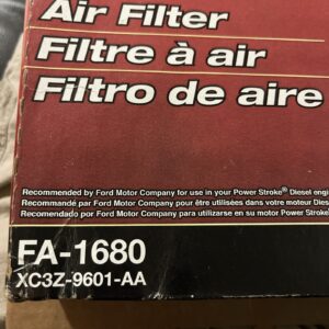 Motorcraft FA-1680 / Ford XC3Z-9601-AA Air Filter