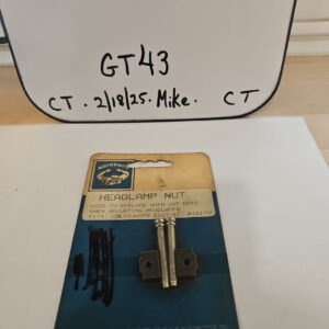 Motormite HELP! 42178C Headlamp Adjusting Screws