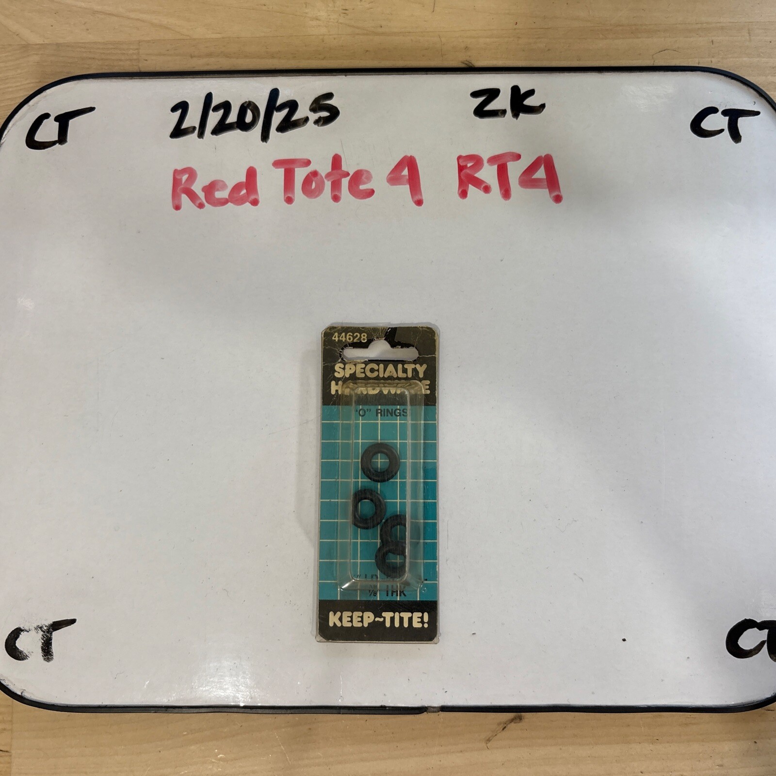 Motormite O-Rings 44628 1/4” ID, 1/2” OD 1/8” THK