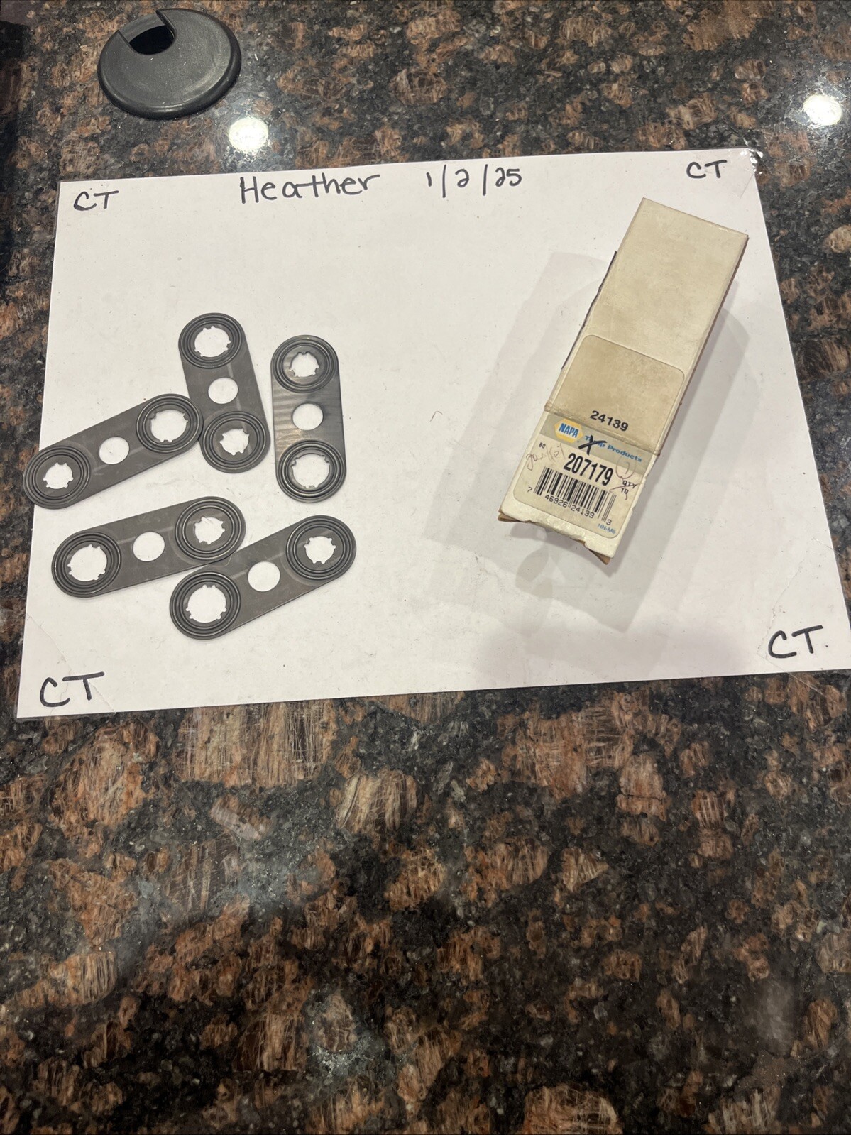 NAPA 24139 A/C Manifold Gasket-Compressor Gasket Kit