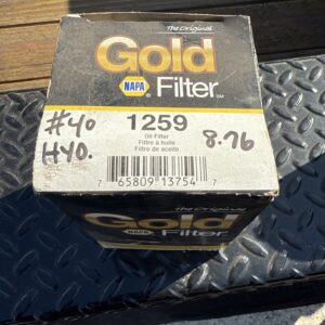 NAPA GOLD,1259,OIL FILTER NEW