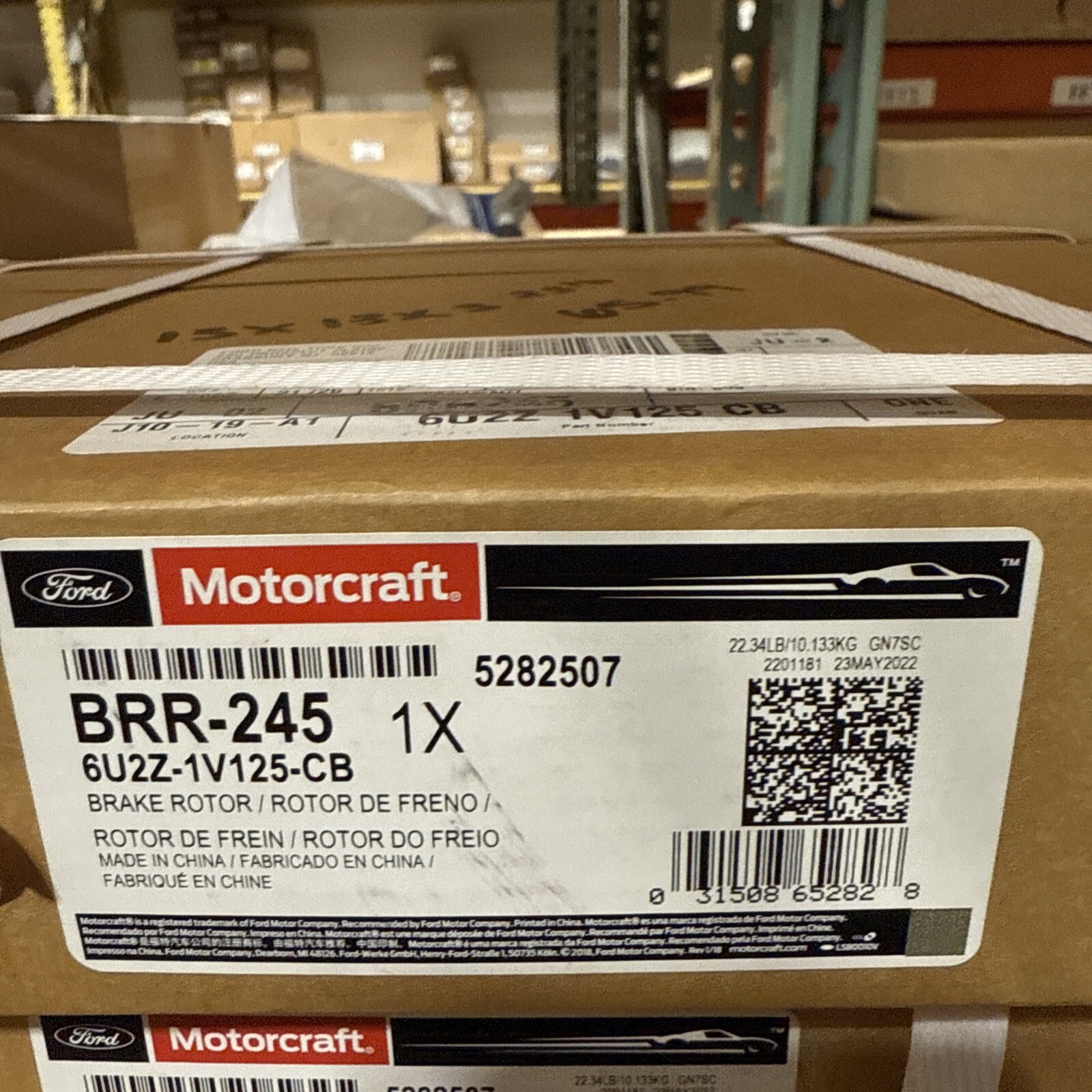 NEW 06-10 Ford Explorer Mountaineer Front Disc Brake Rotor 6U2Z-1V125-CB AKF0924 - Image 3