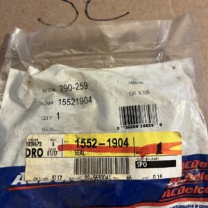 NEW ACDelco Front Inner Wheel Bearing Seal 290-259 GM 15521904