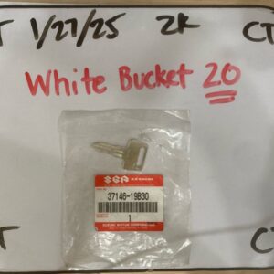 NEW GENUINE SUZUKI 37146-19B30 KEY, BLANK (TYPE:F) QUADRUNNER LTF500 KINGQUAD