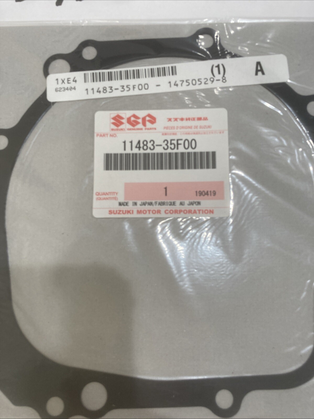 NEW SUZUKI GSX-R GSXR 600 750 1000 OEM LEFT ENGINE STATOR GASKET 11483-35F00 - Image 3