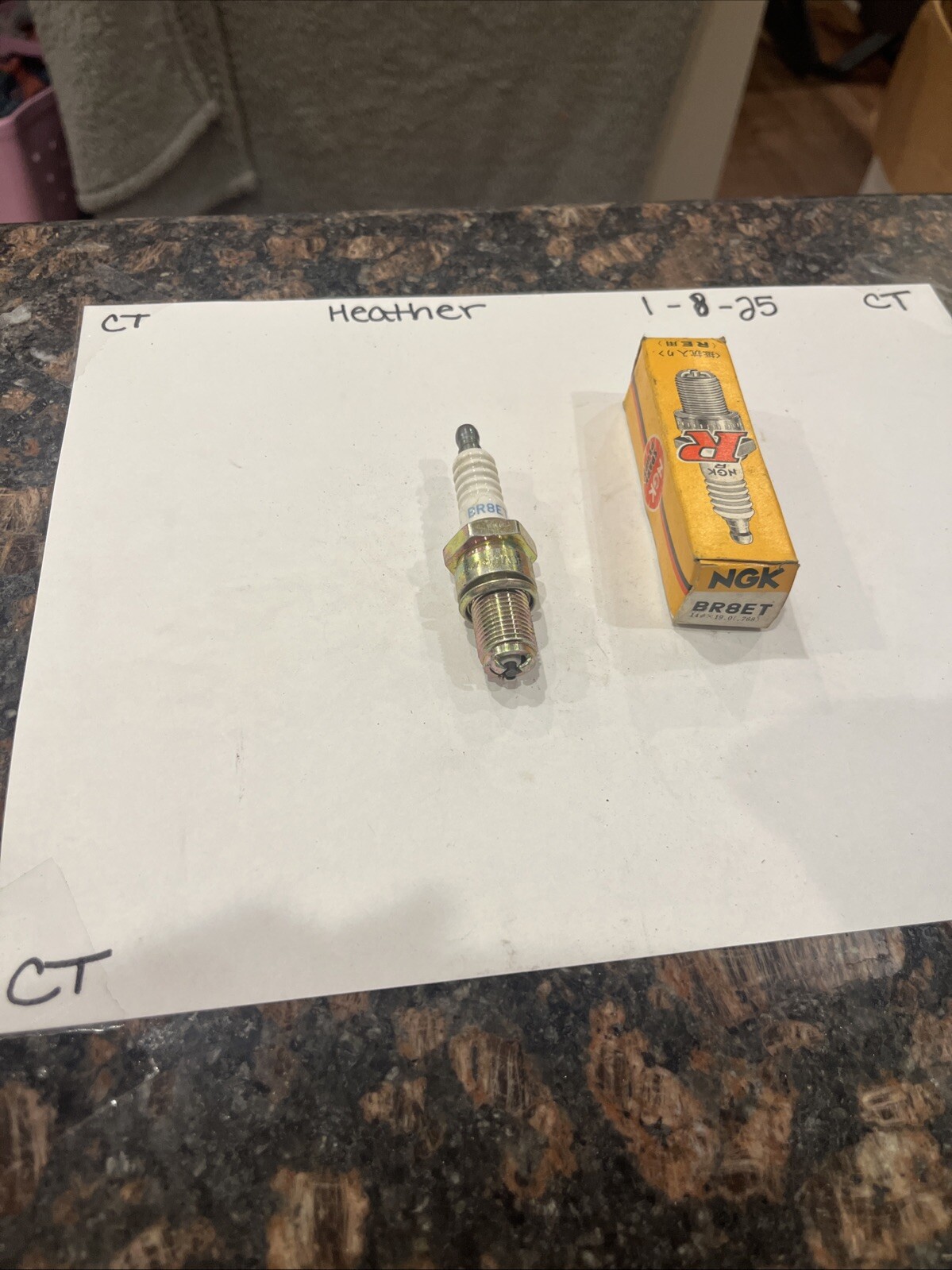 NGK Multiground Spark Plug BR8ET - Image 3