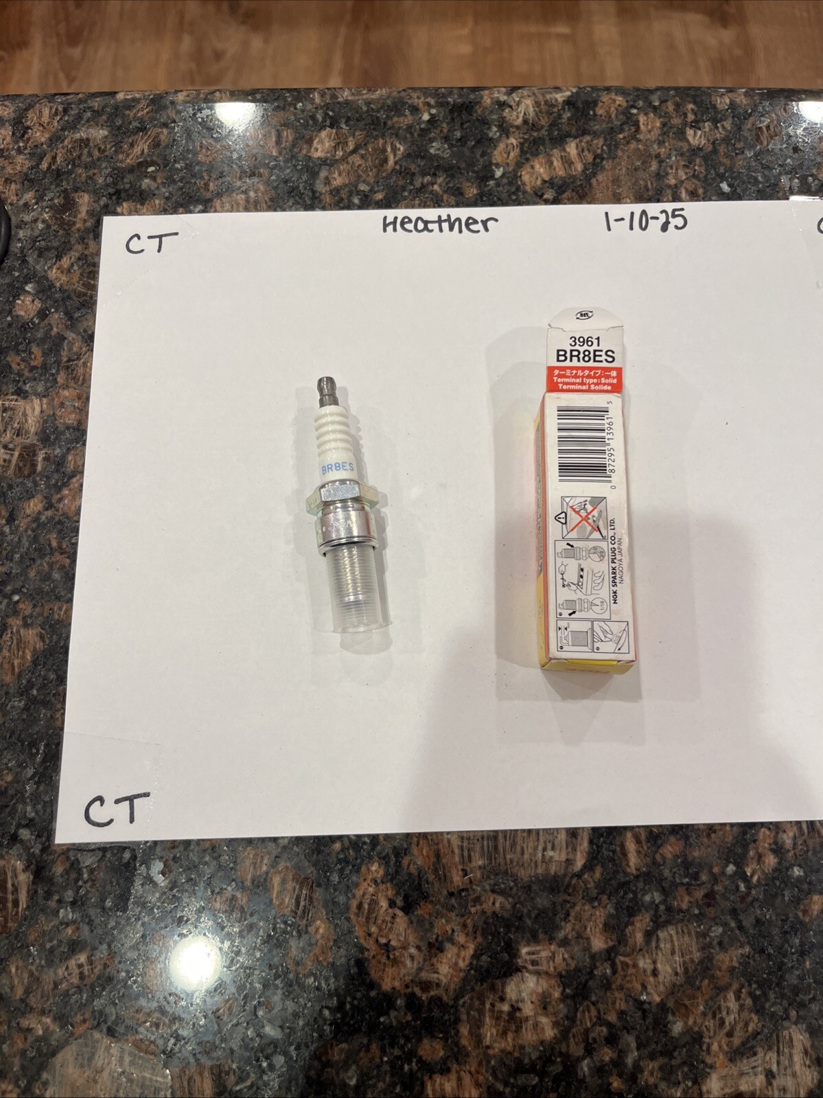 NGK Spark Plug 3961 BR8ES - Image 3