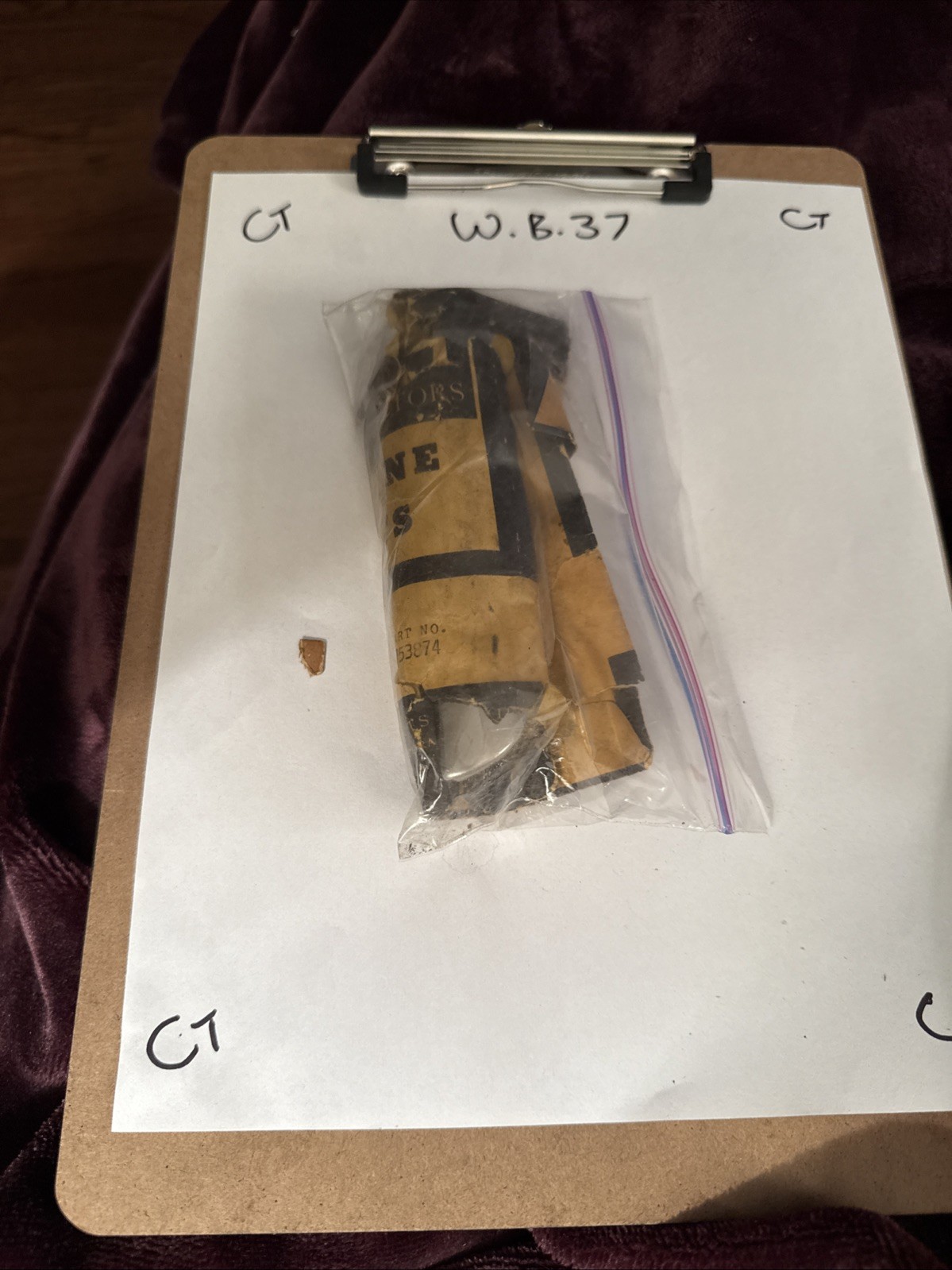 NOS 1958 CHEVROLET BEL AIR SPORT MODEL Rh REVEAL MLDG Vent Window 4753874