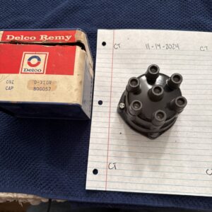 NOS 1963-1969 Chevrolet Corvair Delco Remy D-316R Distributor Cap 6 Cyl 800057