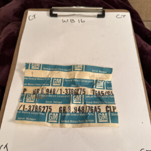 NOS 1964-81 Chevy Pontiac Olds Vette Z28 GTO 442 Multi-use Hose Clamp GM 3786275