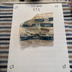 NOS 1967-1983 CHEVY GMC TRUCK JIMMY BLAZER TAILGATE ENDGATE RUBBER BUMPER