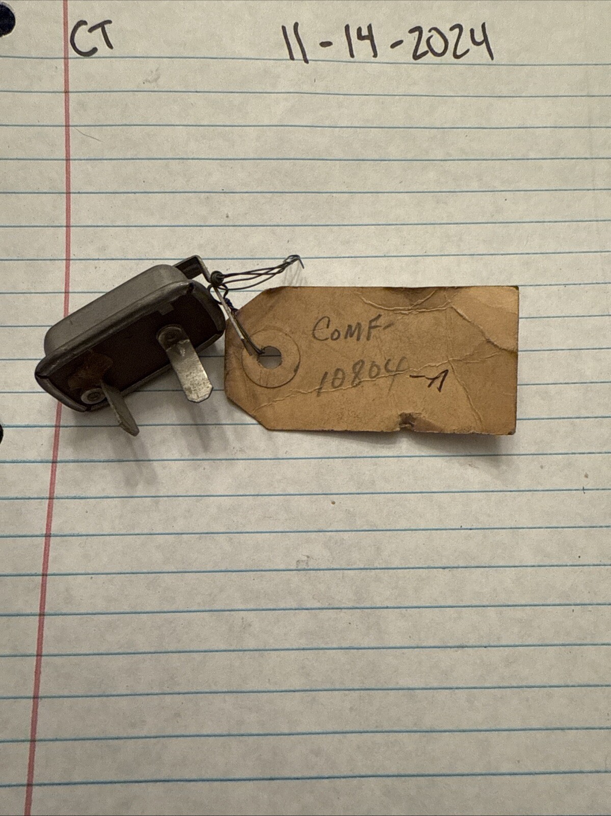 NOS 60 61 62 63 64 Ford Mercury Dash Voltage Regulator Generator C0MF-10804-A - Image 3