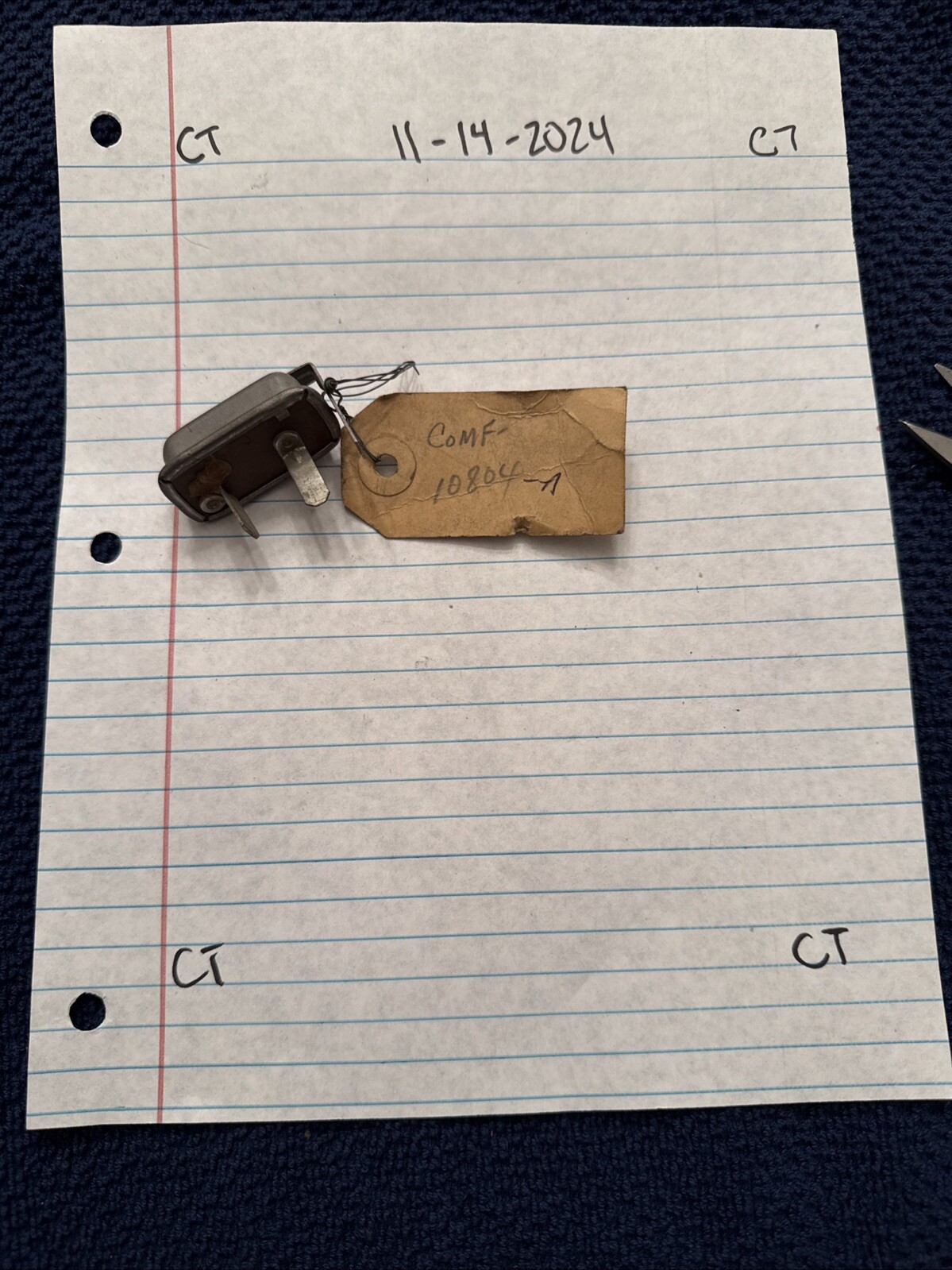 NOS 60 61 62 63 64 Ford Mercury Dash Voltage Regulator Generator C0MF-10804-A