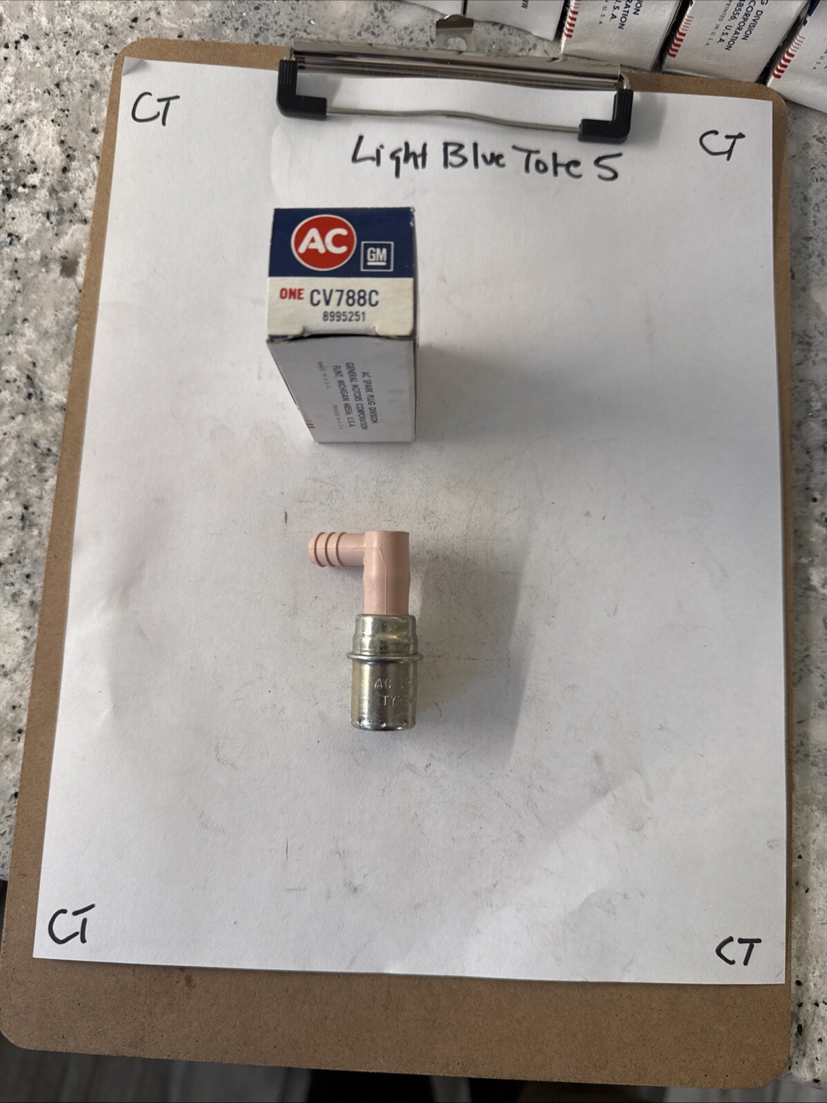 NOS AC CV788C PCV VALVE 8995251 FOR 82-87 PONTIAC/ 76-87 CHEVY - Image 3