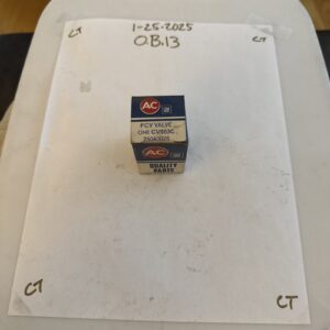 NOS AC CV853C PCV VALVE 25040026 BUICK CHECKER CHEVY OLDS PONTIAC