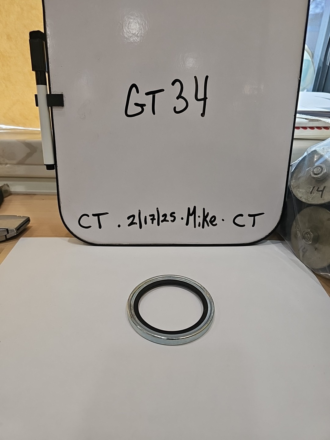 NOS AutoMann Grease Cap/Seal 2505 8871 1975 *Sold Individually