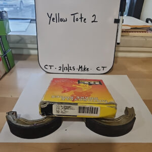 NOS DP Brakes DP9107 Brake Shoes 1975 - 1982 Yamaha DT80