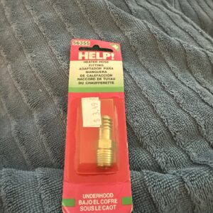 NOS Dorman Help! 56355 Heater Hose Connector Fitting Underhood
